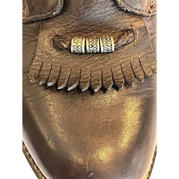 Ariat Boots Kiltie Packer Dark Brown Leather Round Toe Lace Up Womens Sz 8.5B - Picture 3 of 12